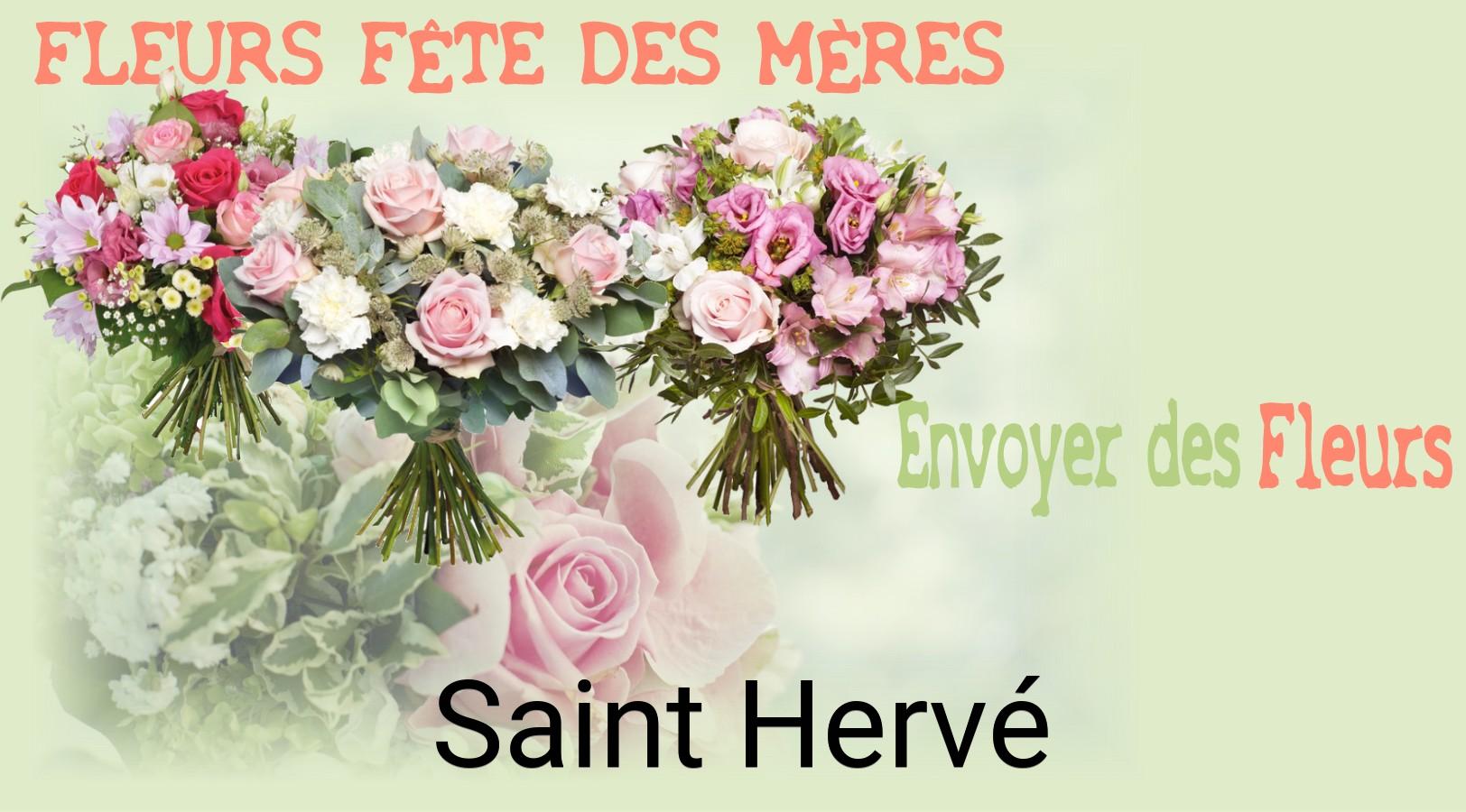 Bouquet de Fête des Mères livré à Saint-Hervé